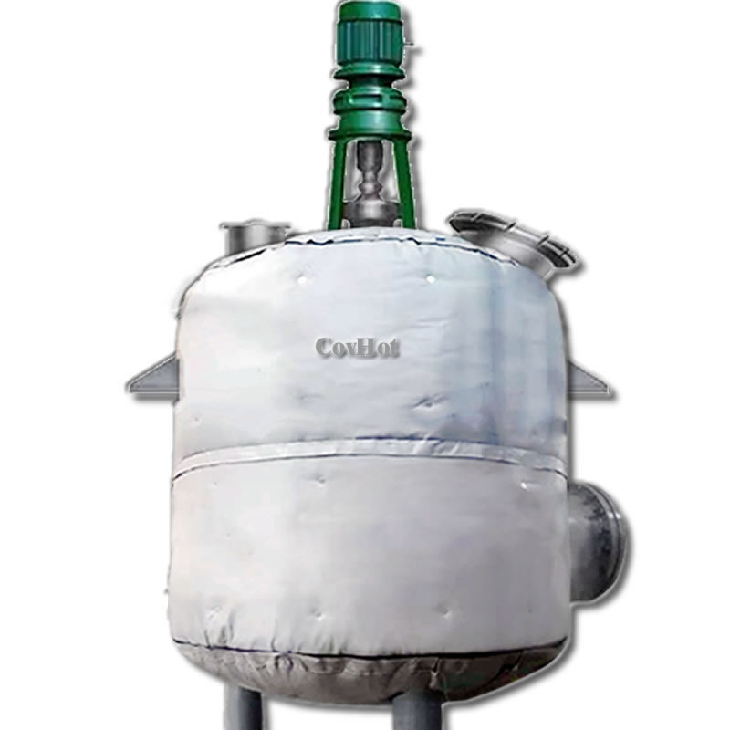 可拆卸柔性反應釜保溫衣廠家 耐高溫550°C來圖定制 批量優(yōu)惠