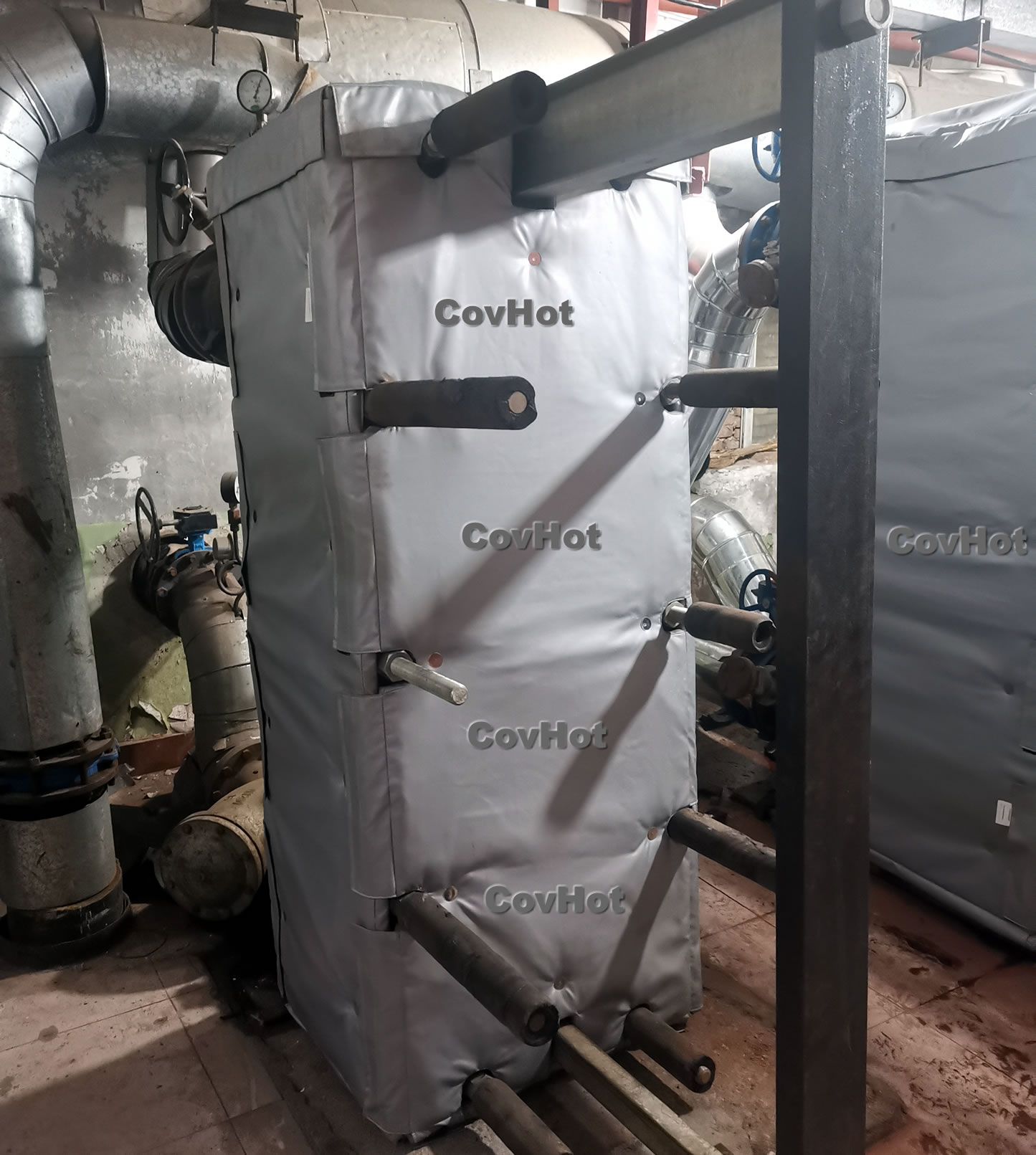 可拆卸板式<a href=http://m.jsyhl.cn/e/tags/?tagname=%E6%8D%A2%E7%83%AD%E5%99%A8%E4%BF%9D%E6%B8%A9 target=_blank class=infotextkey>換熱器保溫</a>套