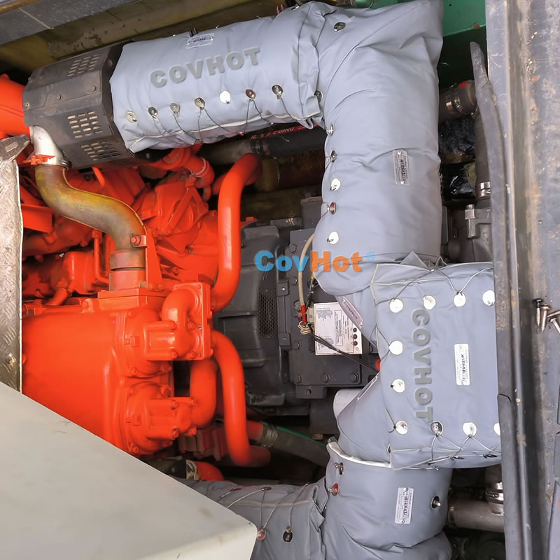 排氣系統(tǒng)隔熱防護(hù)罩,防火耐高溫,火車輪船大型機(jī)械車輛適用